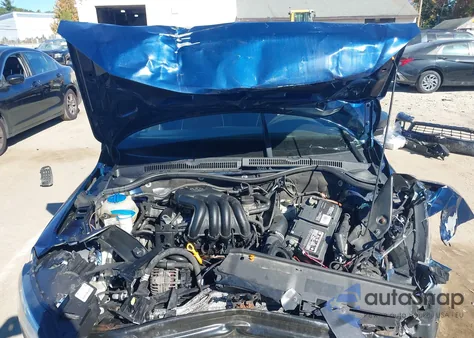 2013 Volkswagen Jetta S из США, поврежденный, VIN 3VW2K7AJ4DM291640